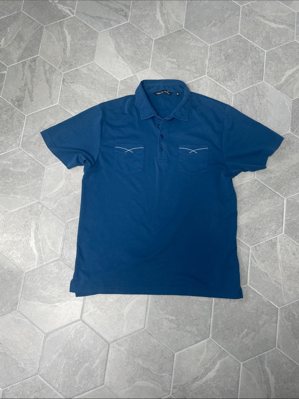 TravisMathew Performance Polo Shirt | Men's XL | Western-Inspired